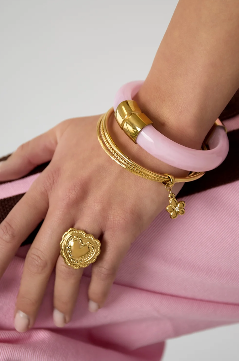 Set de Bangles Charm Fleur