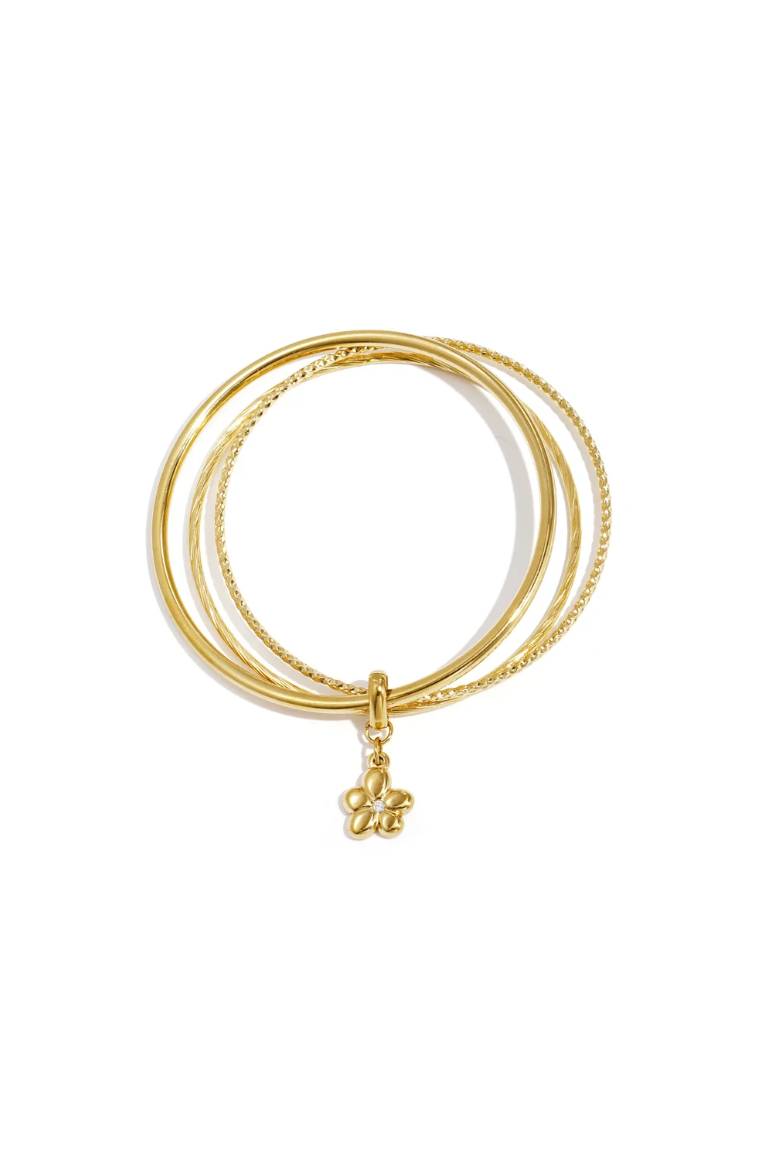 Set de Bangles Charm Fleur