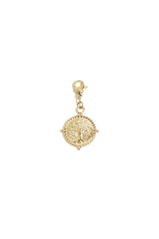 Arbre à breloques pour bijoux sur pièce de monnaie DIY
